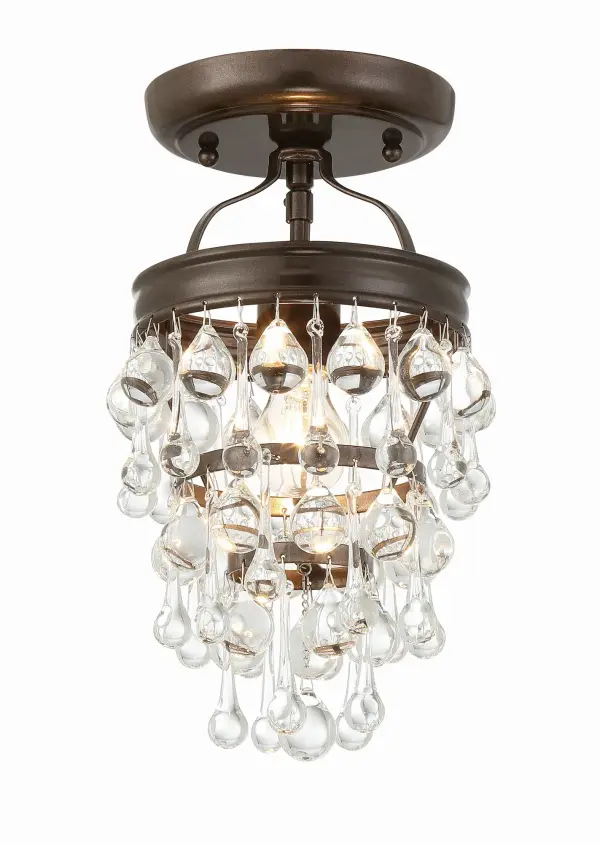 Calypso Semi Flush Mount in Vibrant Gold - Image 22