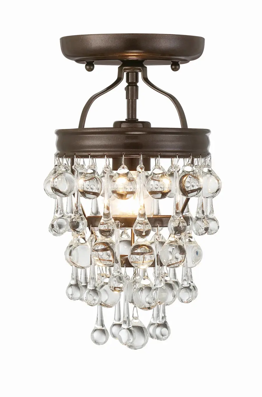 Calypso Semi Flush Mount in Vibrant Gold - Image 23