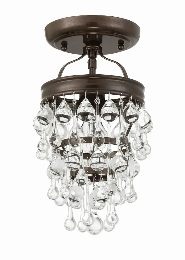 Calypso Semi Flush Mount in Vibrant Gold - Image 24