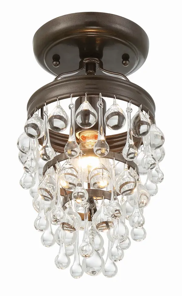 Calypso Semi Flush Mount in Vibrant Gold - Image 25