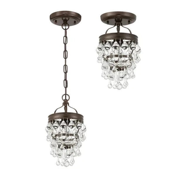 Calypso Semi Flush Mount in Vibrant Gold - Image 26