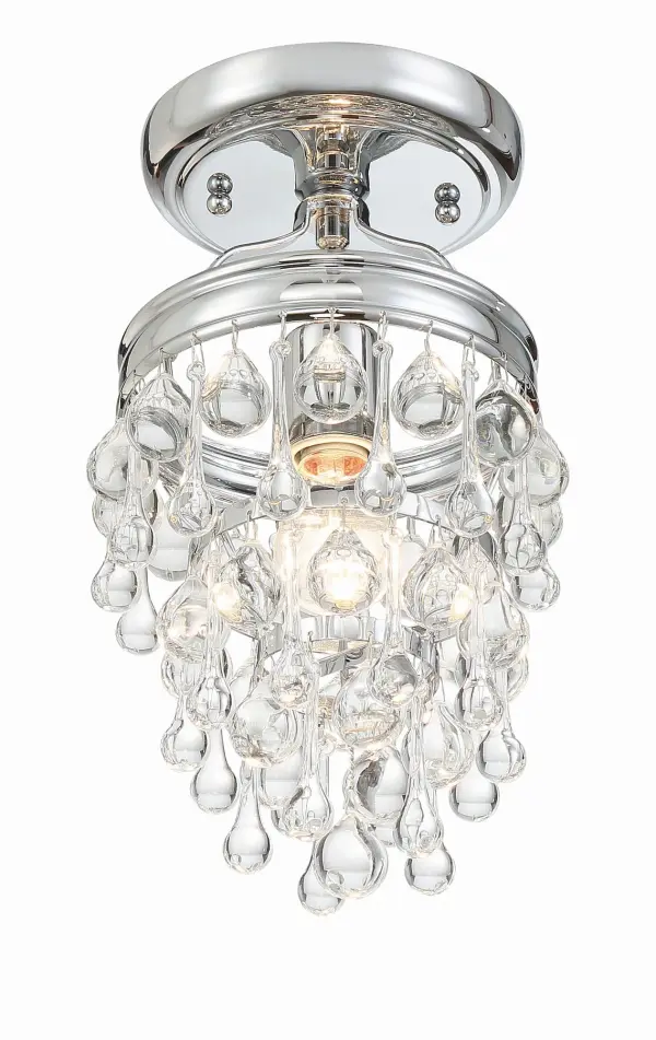 Calypso Semi Flush Mount in Vibrant Gold - Image 4