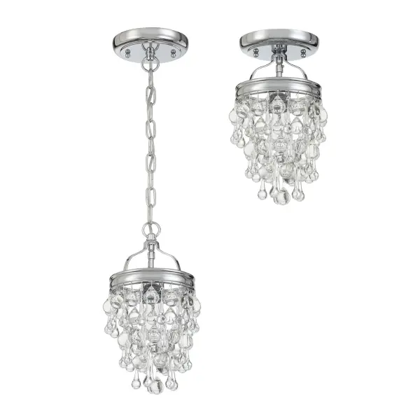 Calypso Semi Flush Mount in Vibrant Gold - Image 5