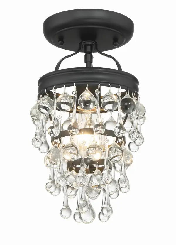 Calypso Semi Flush Mount in Vibrant Gold - Image 9