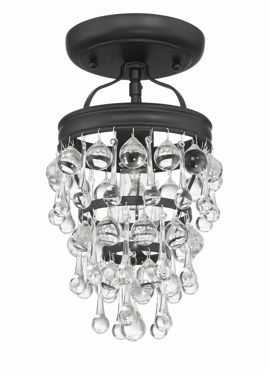 Calypso Semi Flush Mount in Vibrant Gold - Image 10