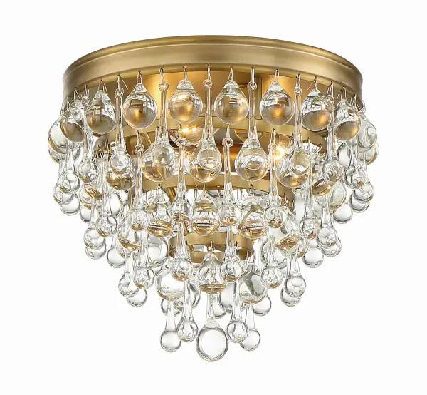 Calypso 10.5" Flush Mount in Polished Chrome - Image 13
