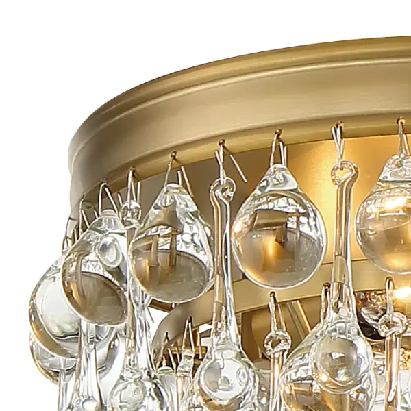 Calypso 10.5" Flush Mount in Polished Chrome - Image 15