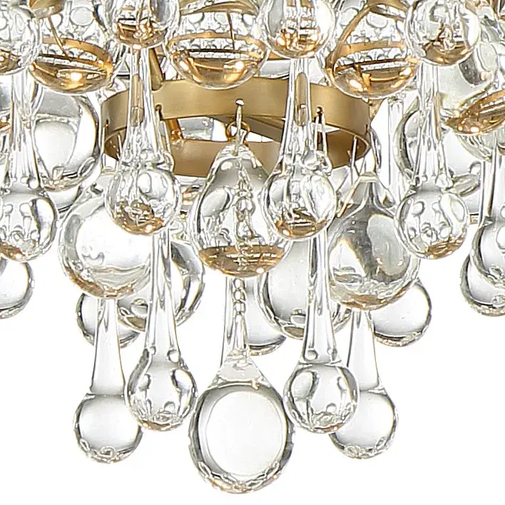 Calypso 10.5" Flush Mount in Polished Chrome - Image 16