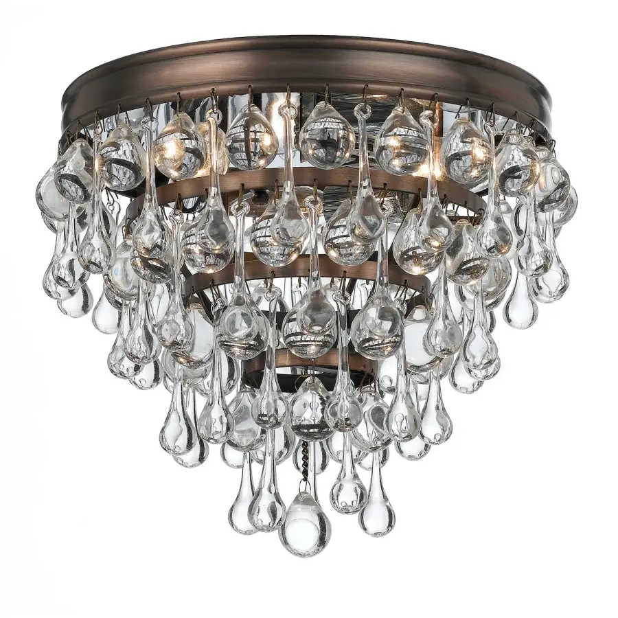 Calypso 10.5" Flush Mount in Polished Chrome - Image 22