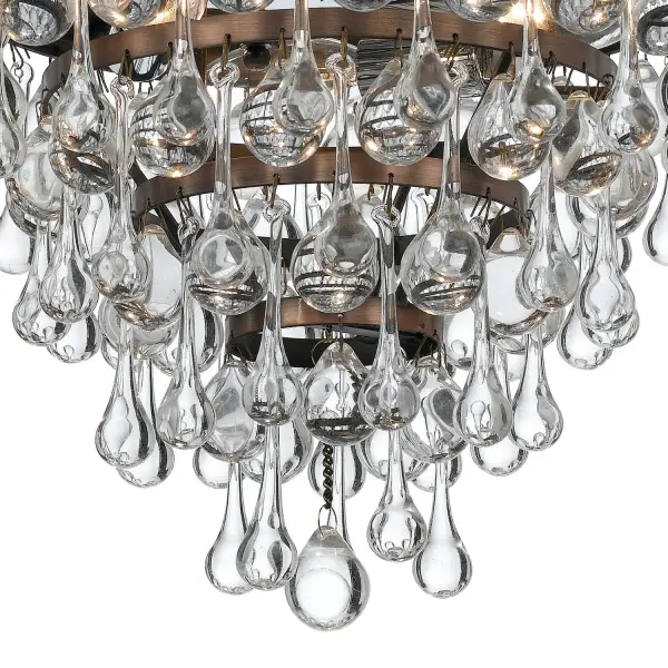 Calypso 10.5" Flush Mount in Polished Chrome - Image 23