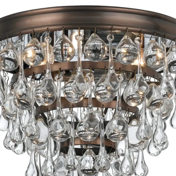 Calypso 10.5" Flush Mount in Polished Chrome - Image 24