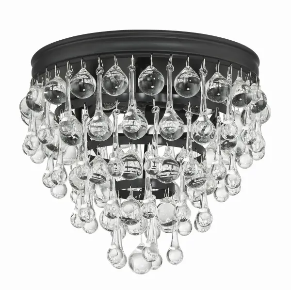 Calypso 10.5" Flush Mount in Polished Chrome - Image 8