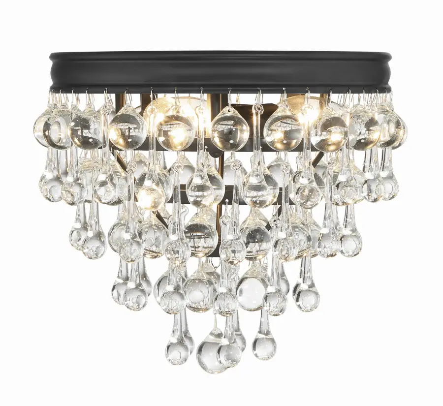 Calypso 10.5" Flush Mount in Polished Chrome - Image 9