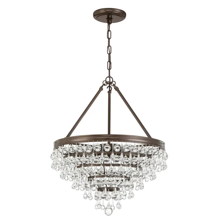 Calypso 20" Polished Chrome Chandelier - Image 15