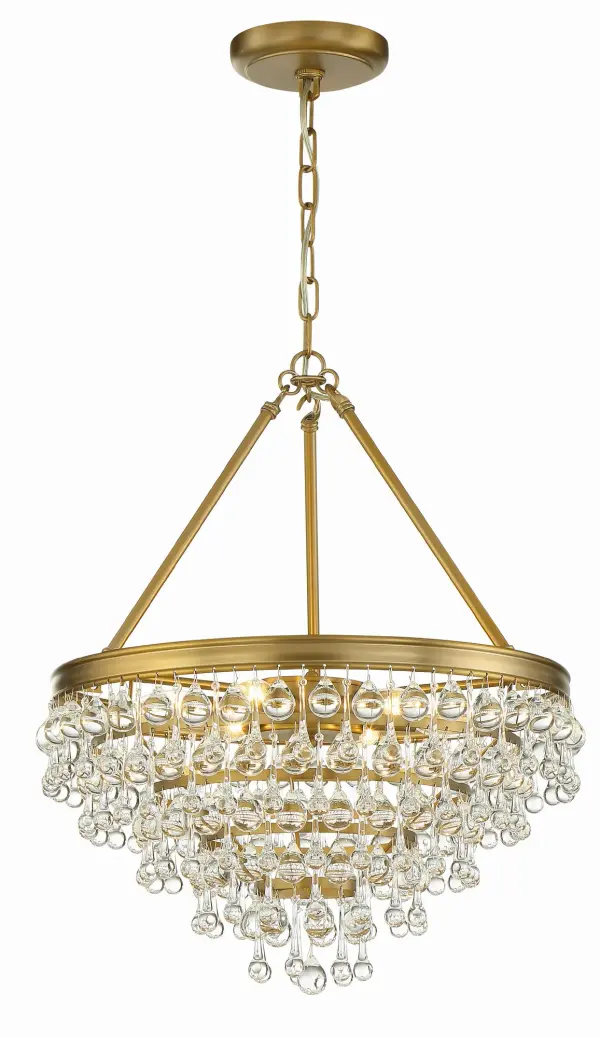 Calypso 20" Polished Chrome Chandelier - Image 7
