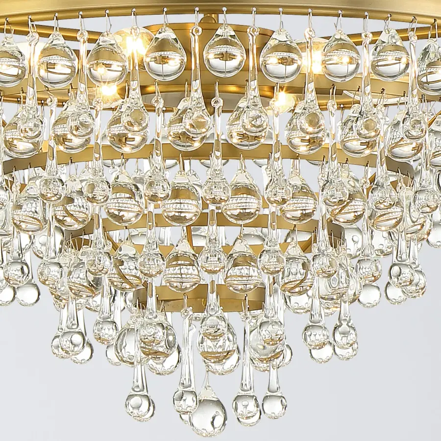 Calypso 20" Polished Chrome Chandelier - Image 9