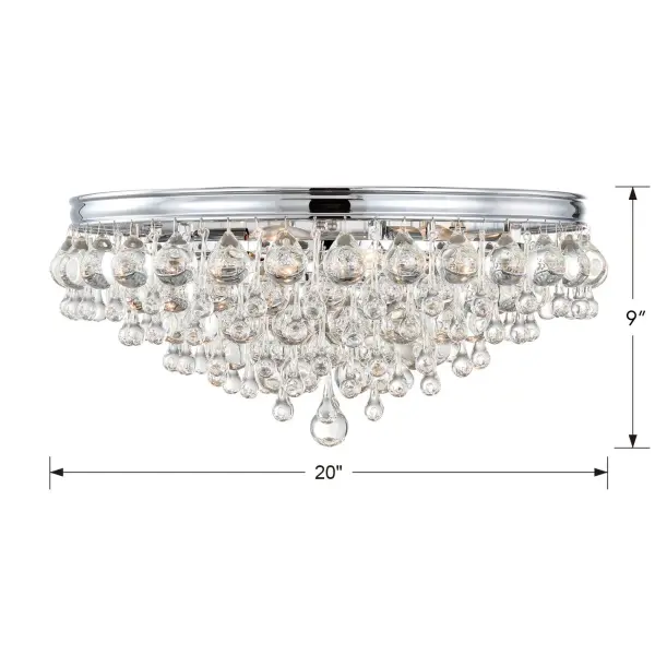 Calypso 20" Flush Mount - Image 6