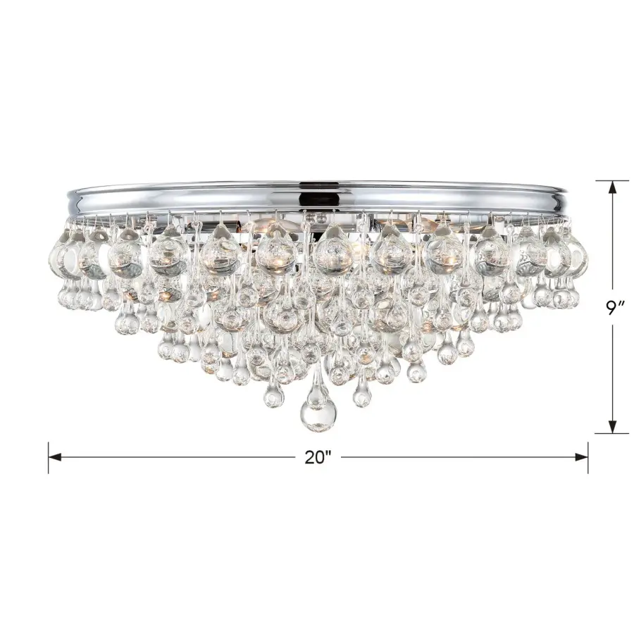 Calypso 20" Flush Mount - Image 6