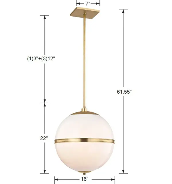 Truax 16" Pendant - Image 5