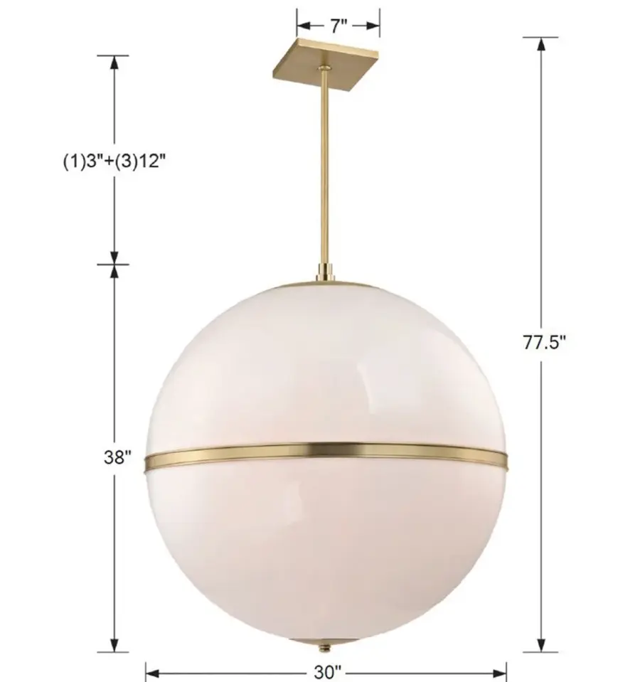 Truax 30" Pendant - Image 9