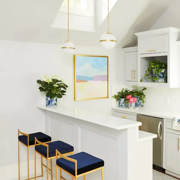 The Truax 8" Pendant by Brian Patrick Flynn delivers clean-lined sophistication in a compact package. Its unadorned globe design and warm Aged Brass finish bridge traditional and modern aesthetics perfectly. - alternate view