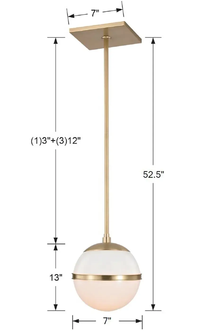 Truax 8" Pendant - Image 3
