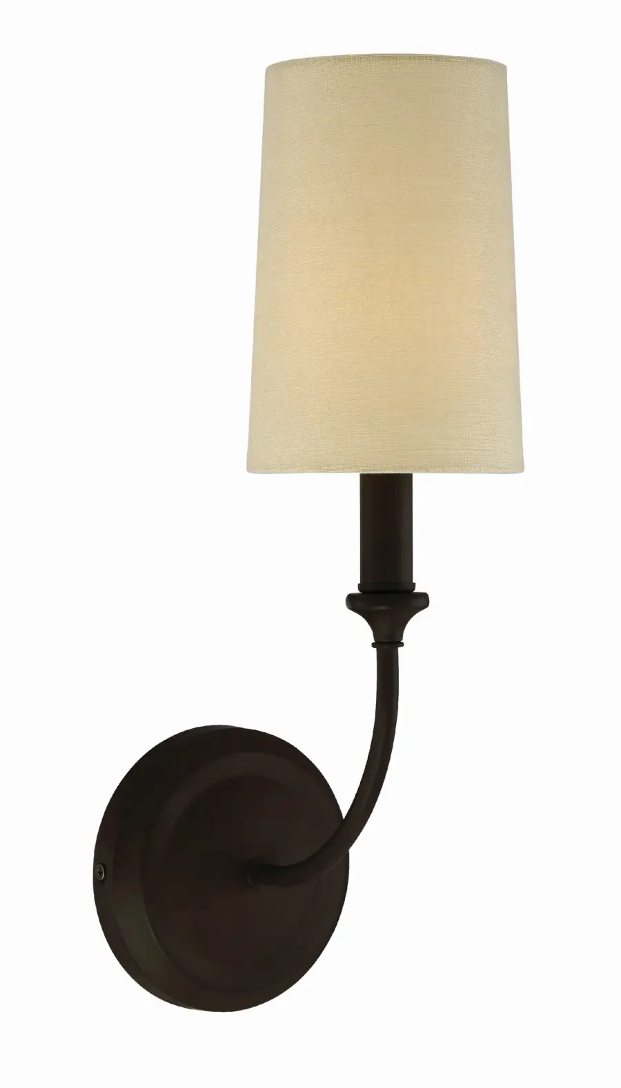 Sylvan 4.75" Wall Sconce in Black Forged - Image 16