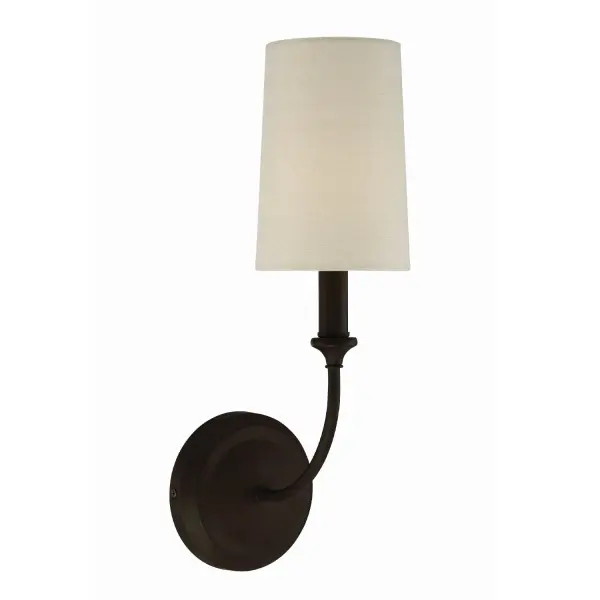 Sylvan 4.75" Wall Sconce in Black Forged - Image 17