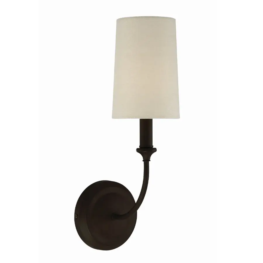 Sylvan 4.75" Wall Sconce in Black Forged - Image 17