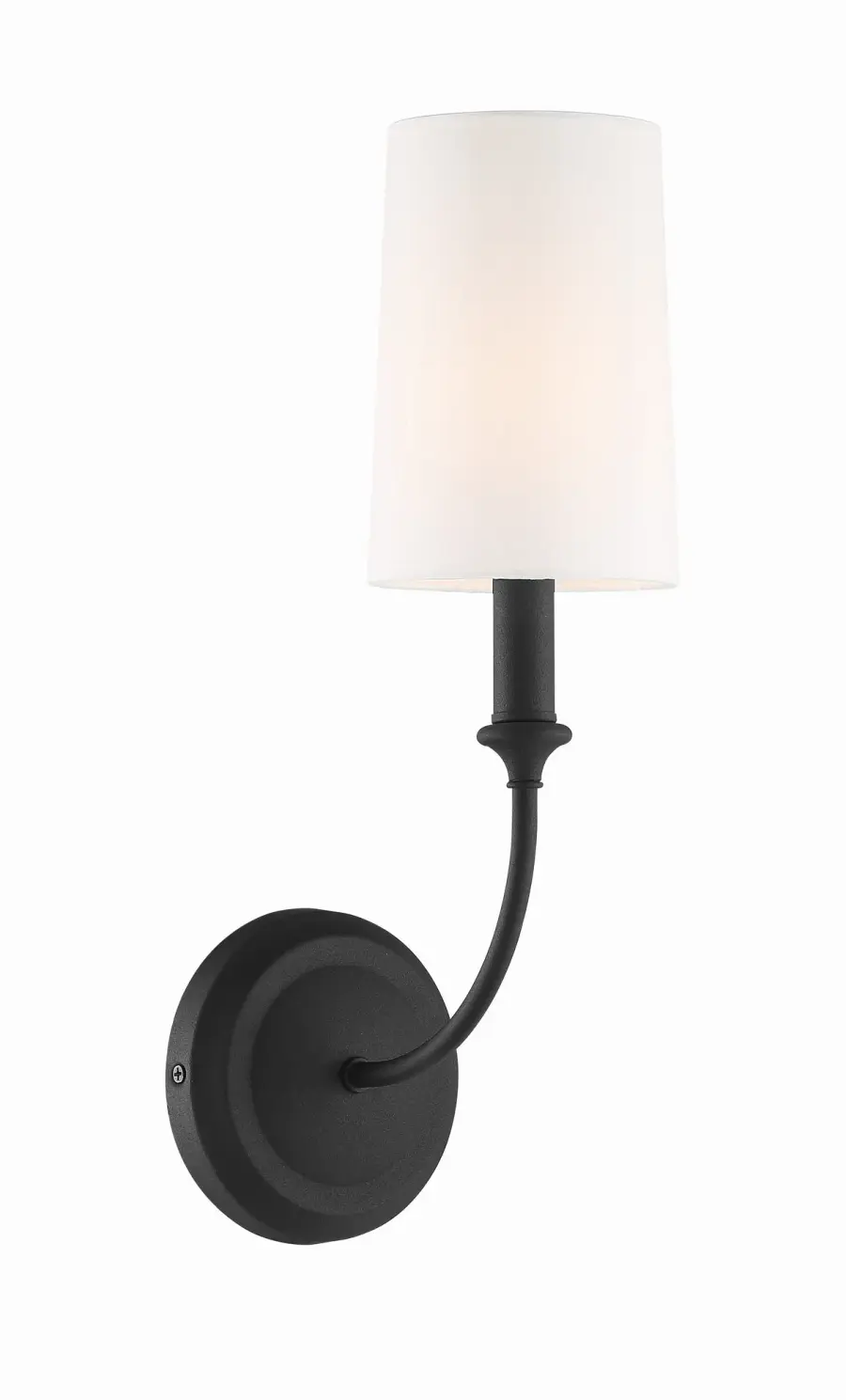 Sylvan 4.75" Wall Sconce in Black Forged - Image 8