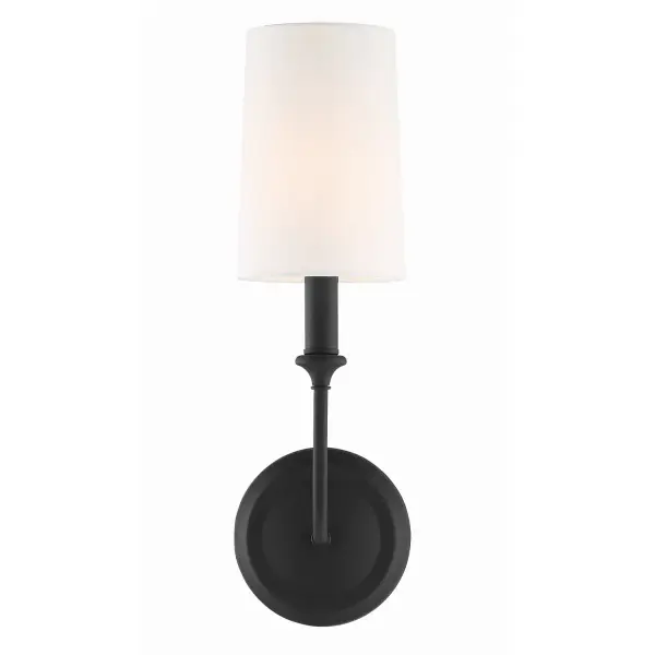 Sylvan 4.75" Wall Sconce in Black Forged - Image 10