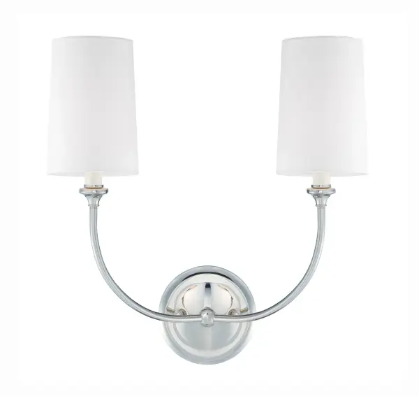 The Libby Langdon-designed Sylvan sconce combines classic elegance with modern sensibility. Its open-air metal frame creates visual lightness while sophisticated details add refined beauty to any space. - alternate view