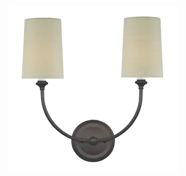 Sylvan 15.5" Black Forged Sconce - Image 15