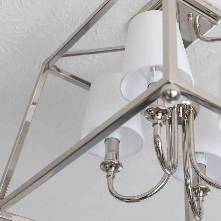 Sylvan 16" Semi Flush Mount in Black Forged - Image 3