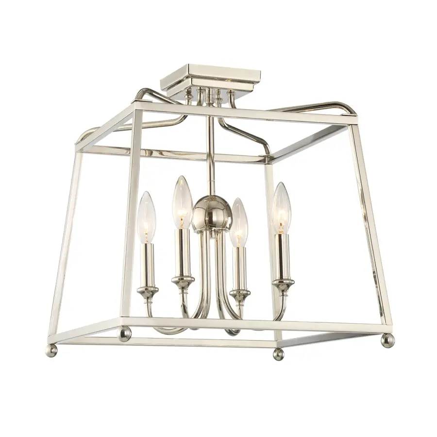 Sylvan 16" Semi Flush Mount - Image 1