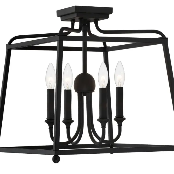 Sylvan 16" Semi Flush Mount - Image 8