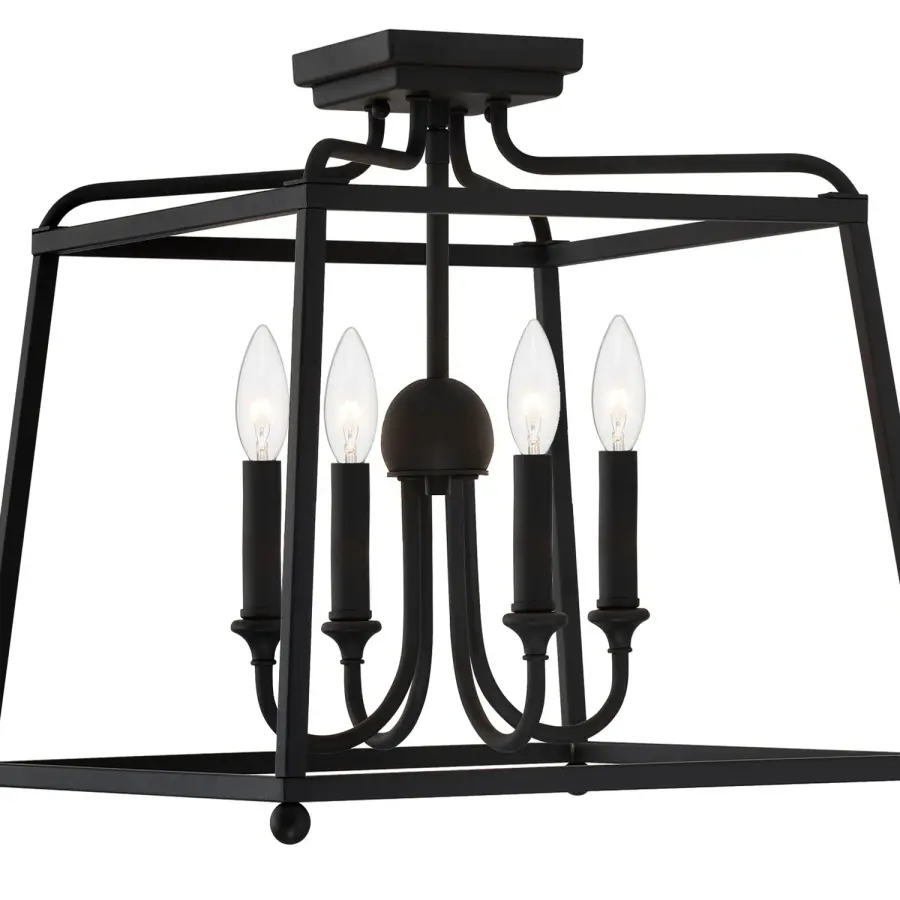 Sylvan 16" Semi Flush Mount - Image 8