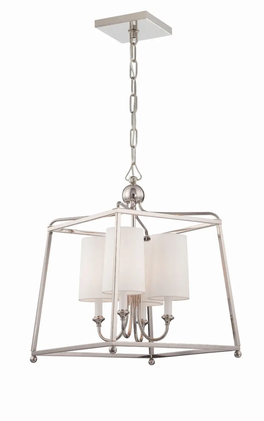 Sylvan 16" Black Forged Chandelier - Image 1