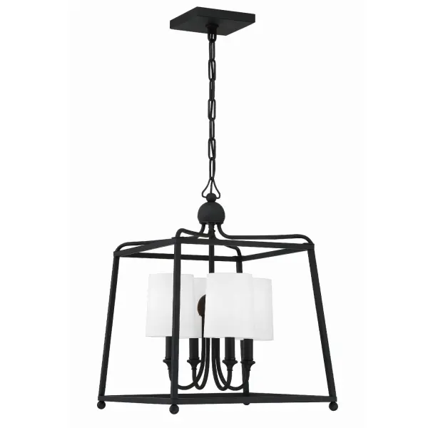 Sylvan 16" Black Forged Chandelier - Image 8