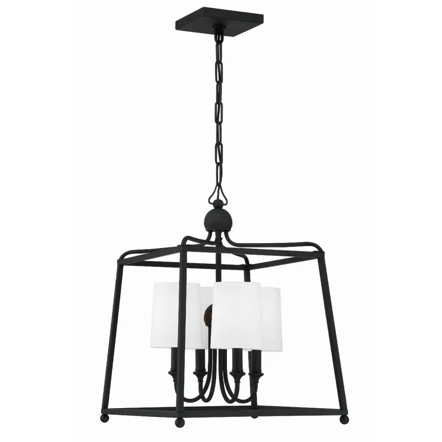 Sylvan 16" Black Forged Chandelier - Image 8