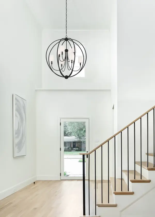 Sylvan 40" Chandelier in Polished Nickel - Image 12