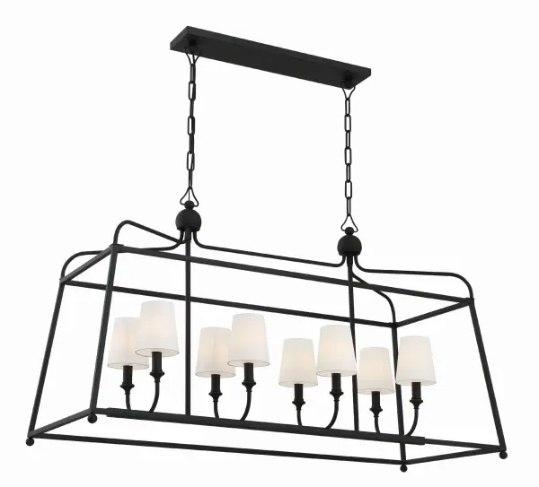 Sylvan 42" Linear Chandelier - Image 9