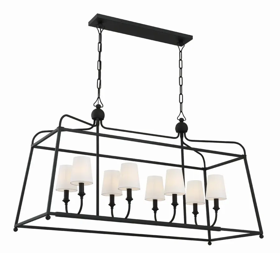 Sylvan 42" Linear Chandelier - Image 9