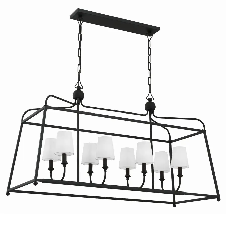 Sylvan 42" Linear Chandelier - Image 10