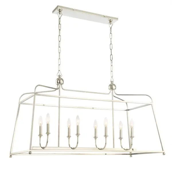 Sylvan 42" Linear Chandelier - Image 1