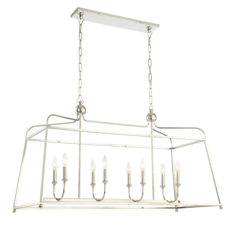 Sylvan 42" Linear Chandelier - Image 2