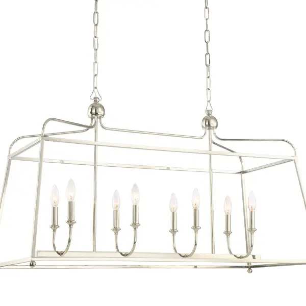 Sylvan 42" Linear Chandelier - Image 3