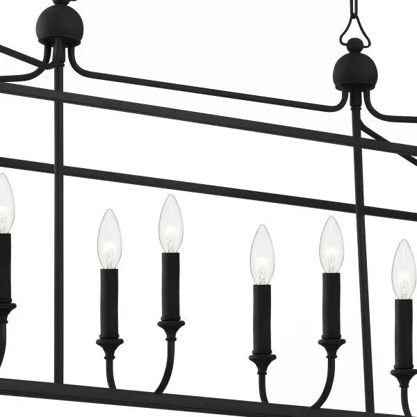Sylvan 42" Linear Chandelier - Image 10
