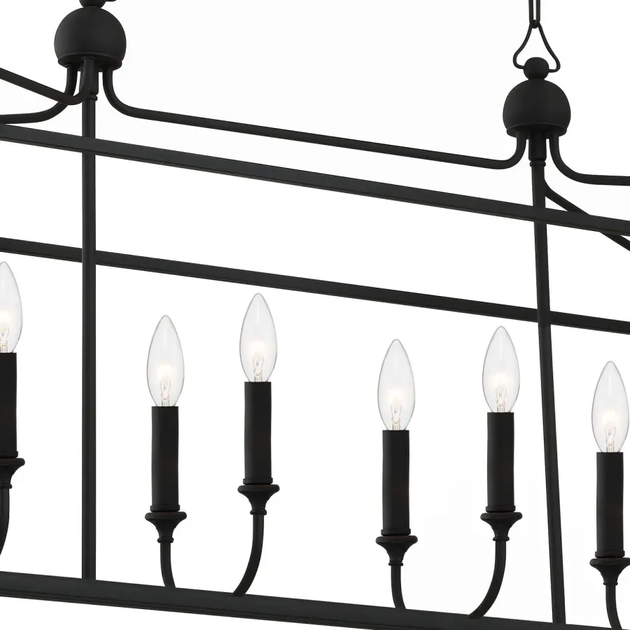 Sylvan 42" Linear Chandelier - Image 10