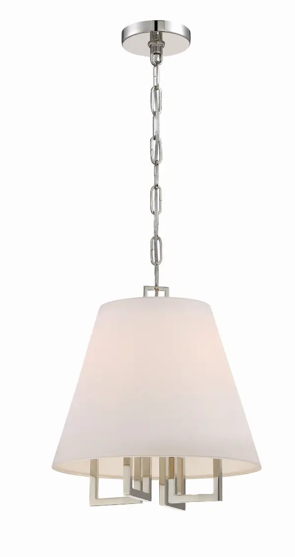 Westwood 13.5" Chandelier in Polished Nickel - Image 8